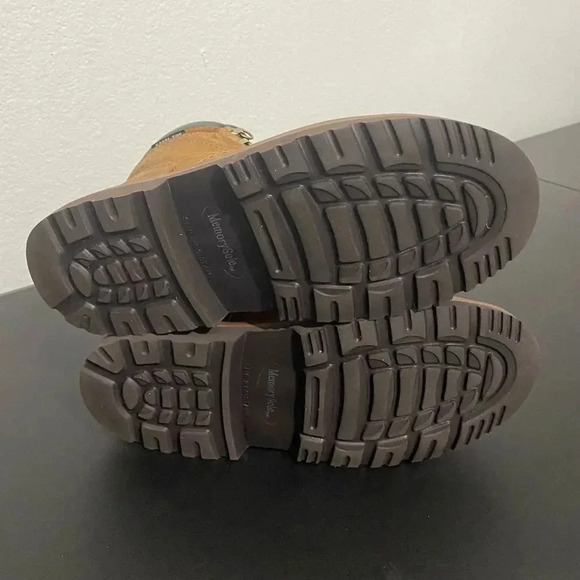 Brazos Bricen Steel Toe Boots Lace Up Work Boots Like New Cabin Core - Picture 10 of 14